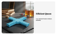 Plastic Cross Queen Enclosure Safe