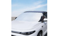 Windshield Sunshade with Aluminum Foil Reflective Windshield Sunshade Resistant All-Season for Drivers, Outdoor Parking