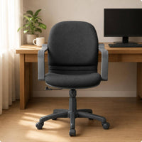 Ergonomic Office Chair Casters Office Chair Cushioned Seat Seating