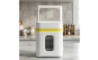 Cooling and Heating Mini Fridge Compact Mini Refrigerator Thermoelectric Tabletop Fridge Electric for Students, Professionals, Commuters, Bedroom