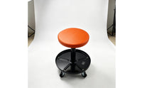Workshop Stool with Tool Tray Padded Seat Work Seating Easy to Clean