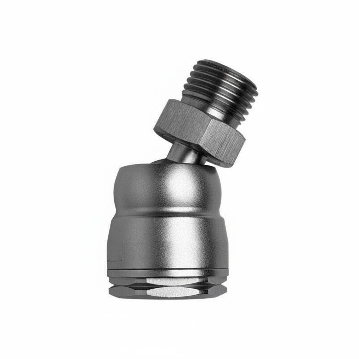 Scuba Regulator Swivel Adapter Flexible 360-Degree Rotation Degree Breathing Adapter Stainless Water Sports Gear