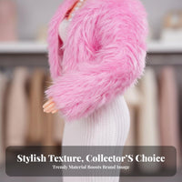 4 Pieces 11 Inch Doll Clothes Complete Look 4 Piece Doll Outfit Stylish Design Miniature Outfits for Girls, Kids