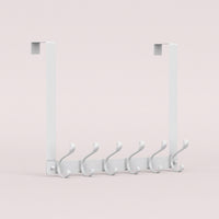 Bedroom Over Door Hanging Rack, Stainless Steel Closet Organizer for Students, No-Drill Adjustable Thickness Coat Hook, Heavy Duty 40kg Capacity the