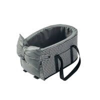 Pet Car Carrier with Cushion Soft-Sided Cat Booster Seat Removable for Cats