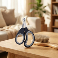 Nail Clippers for Professional Pet Home Grooming, Stainless Steel Cat Nail Clippers and Dog Nail Clippers, Non Slip Ergonomic Handle, 1 Pack