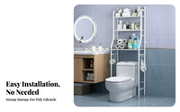 No-Drilling Required over Washing Machine Shelf Space Saving over Washer Storage Rack Easy Assembly Washing Machine Storage Shelves Rust-Proof for Apartment Dwellers, Homeowners, Students, Small Areas, Dormitory, Balcony, Kitchen