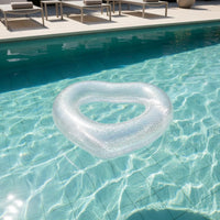 Easy To Inflate & Deflate Inflatable Heart Pool Inflatable Durable PVC Material Inflatable Heart Inflatable Portable Water Recreation Equipment Oversized for Adults, Kids, Beach, Lake, Summer Vacation