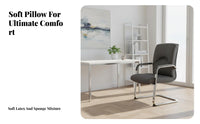 Nordic design Upholstered premium Chair High spinerest Office Furniture Thickened padding rotating Seat Ergonomic Design for premiums, Home Users, Students, Conference Room, Bedroom