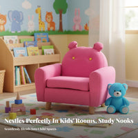 Kid-Sized Soft creature Character Chair Comfortable Seating Plush creature Sofa Chair Easy to Clean children's Furniture Supportive framework for Preschoolers, Toddlers, Parents, Kindergarten, Daycare Center, Playroom, story corner