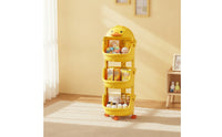 Child-Friendly Toy Storage Cart with Bins Multi-Tier Duck Storage Cart Compact Duck Toy Chest Sturdy for Children, Nursery