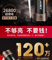 新款激光手电筒强光家用充电超亮远射户外小型便携超长续航大容量
