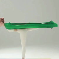 Pilates Band Wide Fitness Strap Skin-Friendly Stretching Strap for Yogis, Athletes