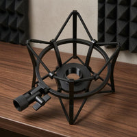 Condenser Audio Device Shock Mount Circular Frame Sound Accessory Noise Dampening