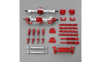 1/12 Scale Metal Chassis Parts Wear-Resistant Metal RC Car Upgrade Kit Easy Installation Hobby Vehicle Accessories