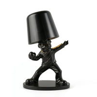 Three-Color Adjustable Sculptural Lamp Compact Figure Lamp Decorative Modern for Art Lovers, Desk