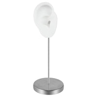 Washable Ear Display Model with Stand Stable Ear Model with Stand Reusable Lightweight for Jewelers