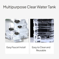 Transparent Water Storage Container Food Grade Outdoor Home
