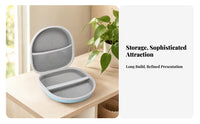 Pastel Gradient over-Ear Headphone Case Compact Hard Headphone Case Portable Electronics Accessory Soft Inner Soft Lining