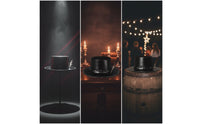 Gothic Top Hat Studded Steampunk Top Hat Structured Headwear for Entertainers