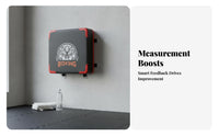 Intelligent Data Display Boxing Force Tester Portable Smart Boxing Coach Professional Sensor Digital Punch Meter Voice Broadcast for Combat Artists, Beginners, Home Gym, Stress Relief, Outdoor, Entertainment Venues