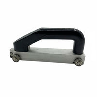 Guide Wheel PVC Floor Grooving Tool Easy Alignment PVC Floor Groover Even Rolling Wheels Double Side Grooving Cutter for Construction Workers, Renovation Site