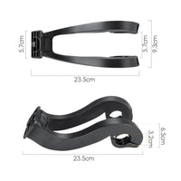 Bike Extension Bracket Aerodynamic Front Carrier Support Compact Bag Carrier Bracket for Commuters, Commuting