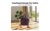 12-Inch Crystal Bowl Bag Shockproof Singing Bowl Storage Bag Musical Instrument Accessory Long-Lasting Portable