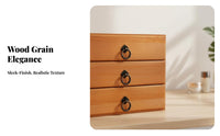 With Drawers Multi-Drawer Desk Cabinet Retro and aesthetic Multi-Compartment Desk Organizer Multifunctional Office Supply Holder Multiple Compartments for Home Organizers, Students, Study Room, Vanity, Bedroom, School