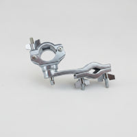 Adjustable Drum Clamp with Extension Arm Metal Drum Extension Clamp Easy to Adjust Mounting Bracket Heavy-Duty for Percussionists