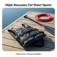 Flotation Device Lightweight Boating Flotation Device Kayaking Flotation Vest Portable Kayaking Safety Jacket Comfortable Fit