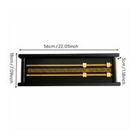 Wooden Snooker Scorer Dual Rail double-Row Score Keeper Double Row Snooker Scoreboard for Pool Participants, Competition