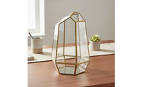 Geometric Glass Terrarium Modern Design Glass Terrarium Nordic Design Micro-Landscape Box for DIY Crafters, Desktop, Wedding, Bookshelf