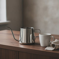 Pour-over Coffee Pot Compact Coffee Pot with Gooseneck Spout Gooseneck Spout Kettle Small for Baristas, Home Kitchen, Office