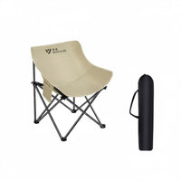 Foldable Design sleeklow-slung Moon Chair With Backrest Folding Camp Chair Lightweight Fishing Stool Easy Setup for al fresco diningkers, Beachand adventureers, Beach, al fresco dining, al fresco dinings, Backyard