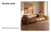 Multi-Seater Settee Genuine Leather Living Room Furniture Italian design Sofa Set for Apartment Dwellers, Homeowners, Lounge Area, Small Spaces, Office