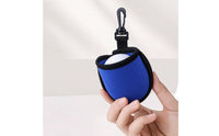 Golf Ball Pouch Soft-Lined Golf Ball Holder Belt Pouch with Clip Portable Easy to Clean for Golfers