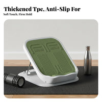 Non-Slip Surface Calf Stretcher Board Stable Design Calf Stretcher Portable Adjustable Slant Board Heavy Duty for Runners, Athletes, Seniors, Home Gym, Office