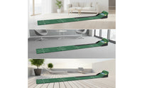 Golf Putting Mat with Ball Return Realistic Putting Mat with Ball Return Distance Markers for Golfers