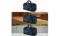 Travel Duffel Bag Multi-Compartment Duffel Bag with Shoulder Strap Multiple Pockets Adjustable for Travelers, Weekend Trips, Gym