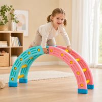 Sensory Integration Training Equipment Quarter Circle Kids Balance Beam Early Education Climbing Toy