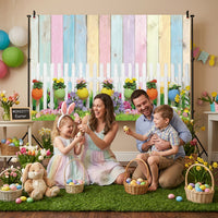 5X3FT Easter Backdrop Spring Photography Background Newborn Photography Birthday Party Decoration Banner Cake Table Supplies Studio Props
