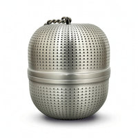 Threaded Spherical Tea Infuser Reusable Tea Infuser with Chain Sturdy Seasoning Ball Multi-Purpose for Kitchen