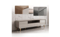 TV Cabinet with Drawers Solid Wood TV Stand with Drawers Fully Assembled for Living Room