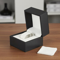 Single Watch Gift Box Soft Interior Lining Single Watch Box Wristwatch Display Holder Abrasion Protection Removable Pillow