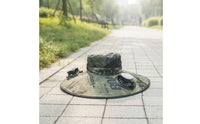 Breathable Solar Fan Hat Mesh Hat with Solar Fan Sun Protection Cap Portable for Fishing