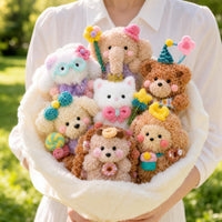 DIY plush animal craft kit