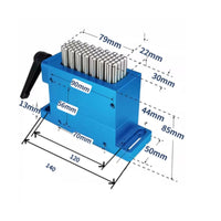 Flexible Clamping Fixture with Steel Pins Bench-Mounted Pin Clamp Compact Workholding Fixture Spring-Loaded for Machinists, Engravers, Laser Marking