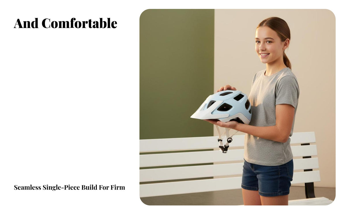 children's Cycling Helmet Unified Ly-Molded Kids Bike Helmet Safety Gear Anti-Odor Lightweight for Mountain Biking