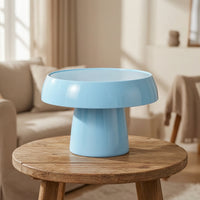 Round Cake Stand Glossy Dessert Stand Minimalist Cake Pedestal Easy-to-Clean for Bakers, Party Hosts, Parties, Buffets